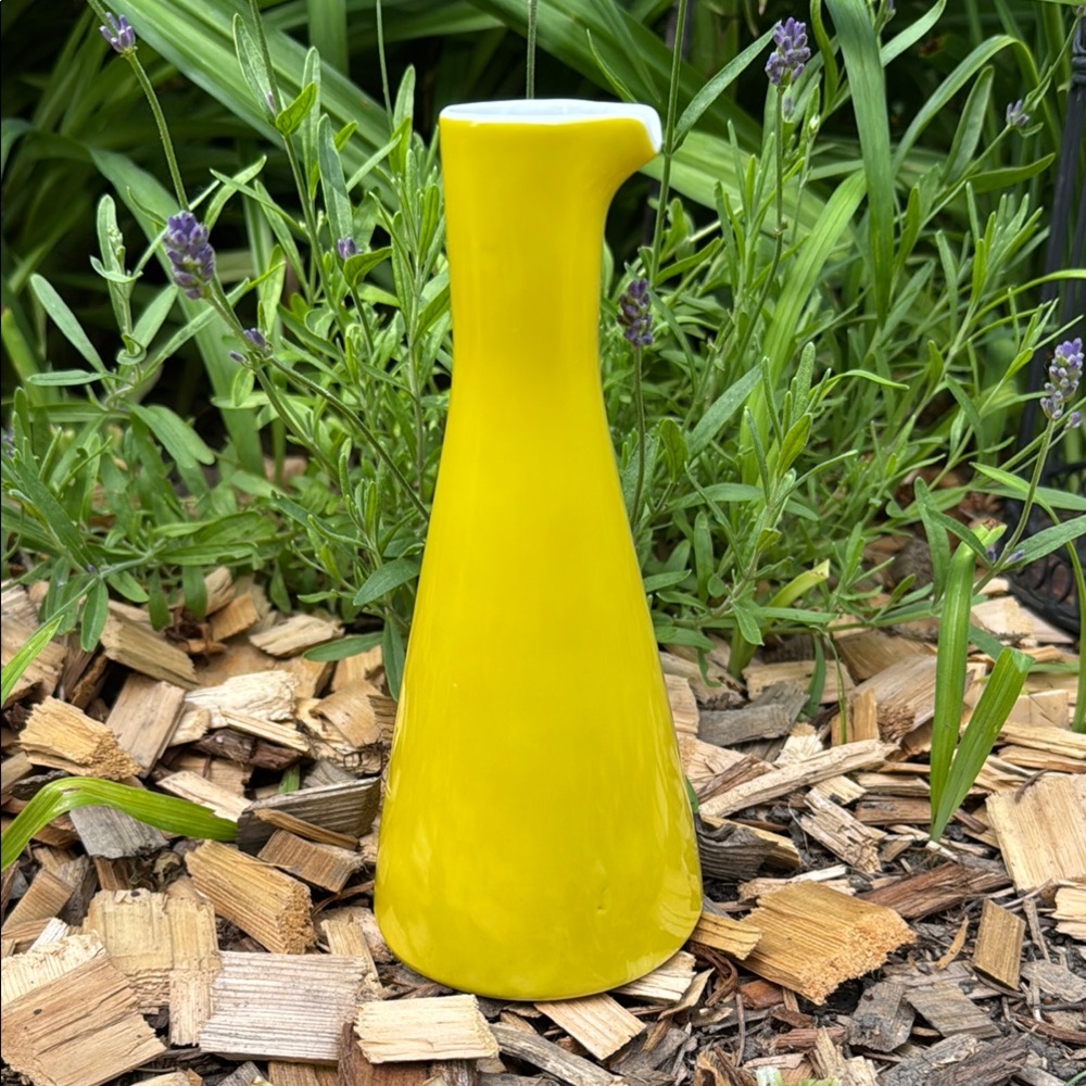 Mikasa Fine China “Elite” Yellow Vase